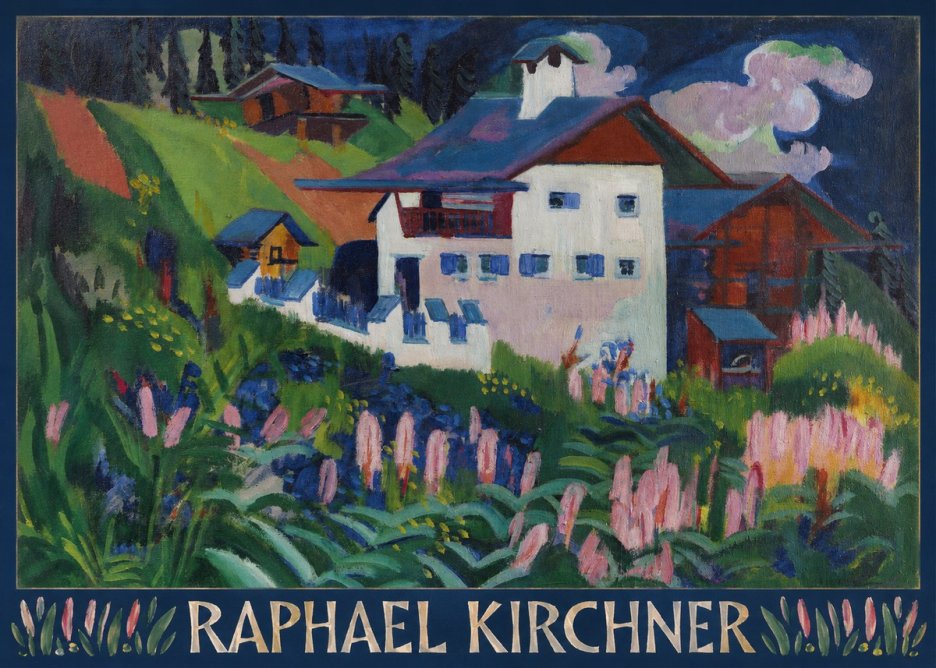 Raphael Kirchner Tiroler Haus No6 - Poszter