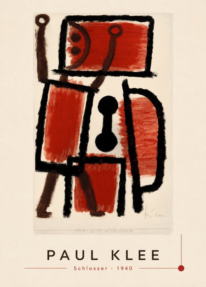 Paul Klee Schlosser No3 - Poszter