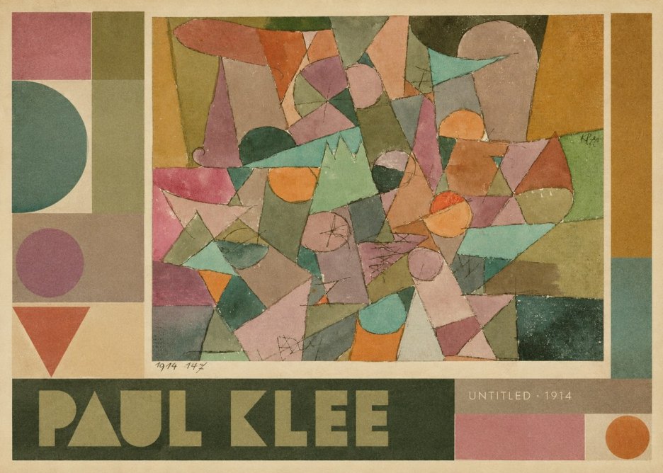 Paul Klee Untitled No4 - Poszter