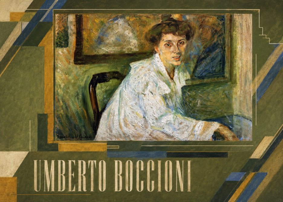 Umberto Boccioni Portrait of the Artist's Mother No2 - Poszter