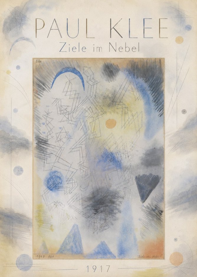 Paul Klee Ziele Im Nebel No3 - Poszter