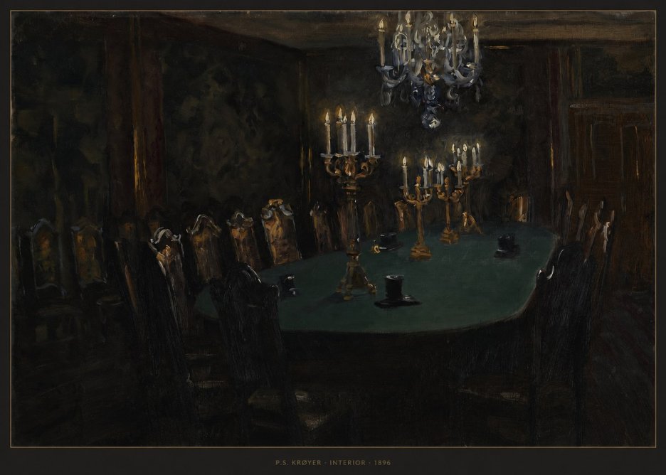P.S. Krøyer Interior No5 - Poszter