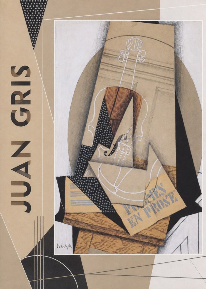 Juan Gris Poèmes En Prose No2 - Poszter