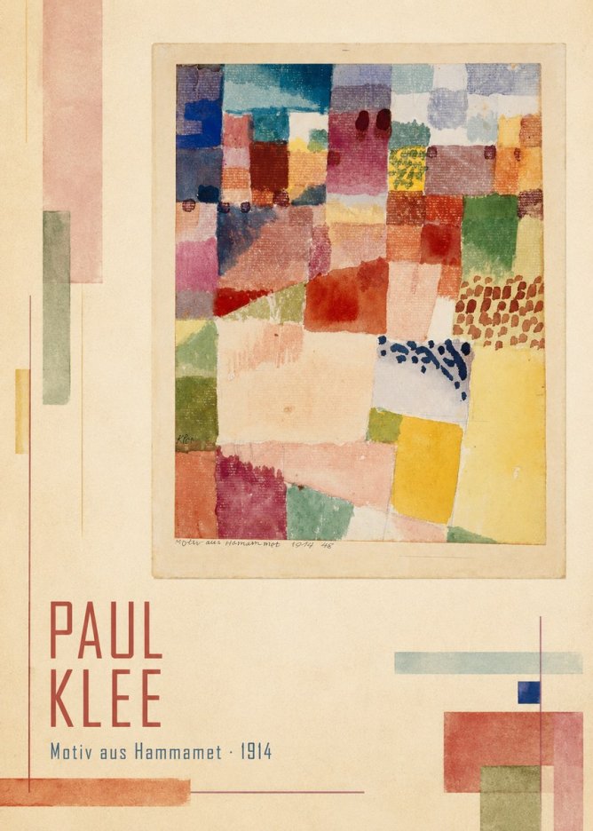 Paul Klee Motiv Aus Hammamet No2 - Poszter