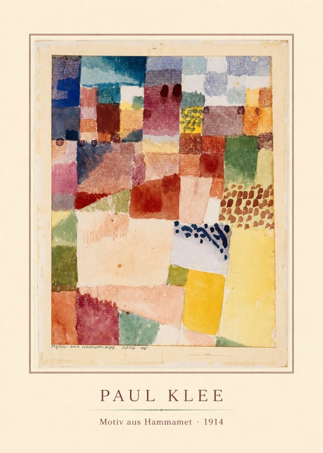 Paul Klee Motiv Aus Hammamet No3 - Poszter