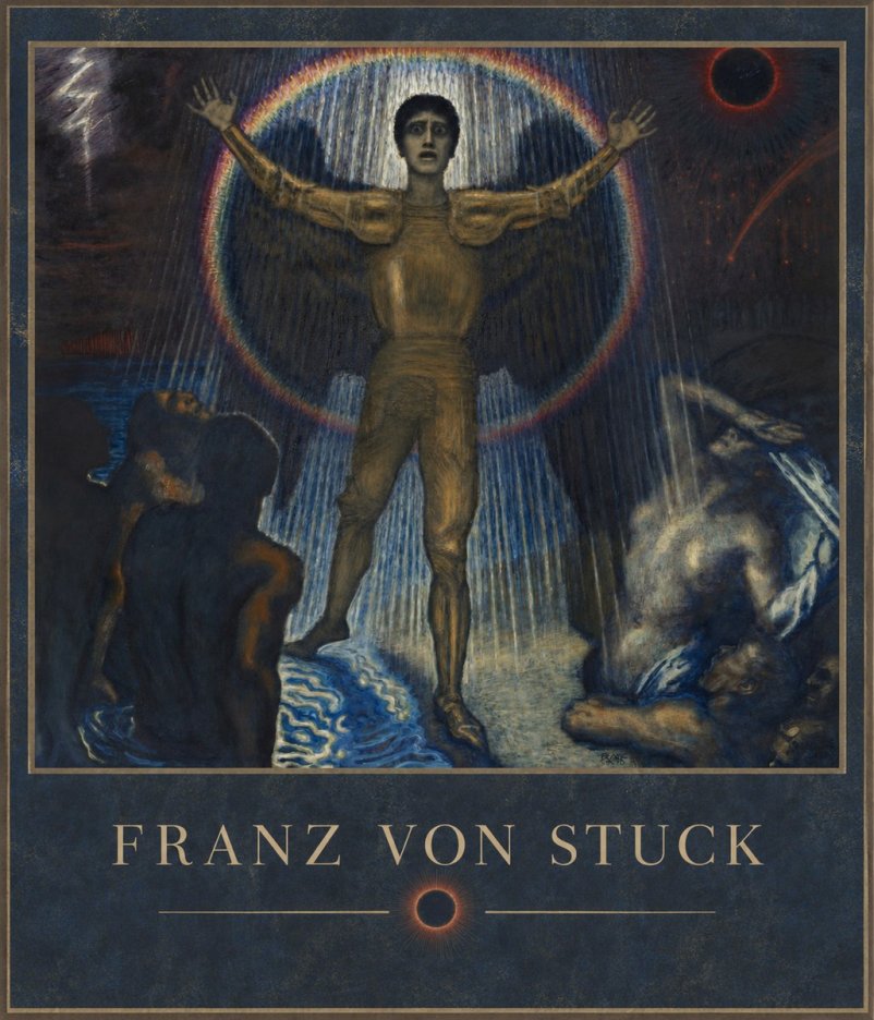 Franz von Stuck Lucifer No1 - Poszter