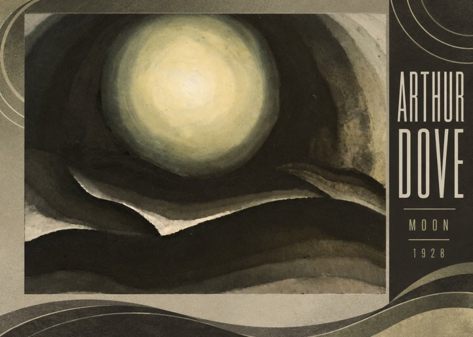 Arthur Dove Moon No2 - Poszter