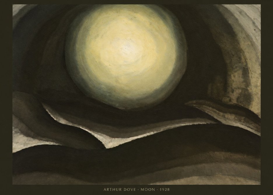 Arthur Dove Moon No6 - Poszter