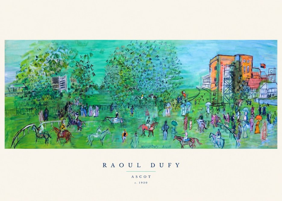 Raoul Dufy Ascot C. 1930 I No6 - Poszter