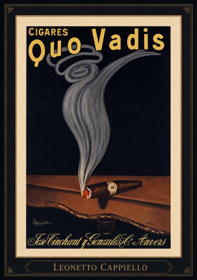 Leonetto Cappiello Quo Vadis No1 - Poszter