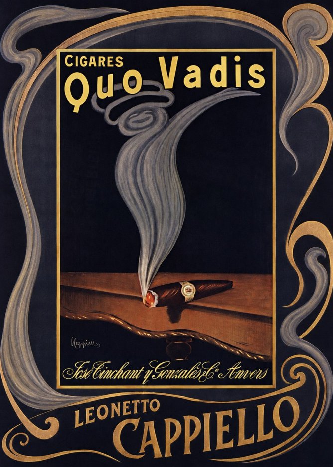 Leonetto Cappiello Quo Vadis No2 - Poszter