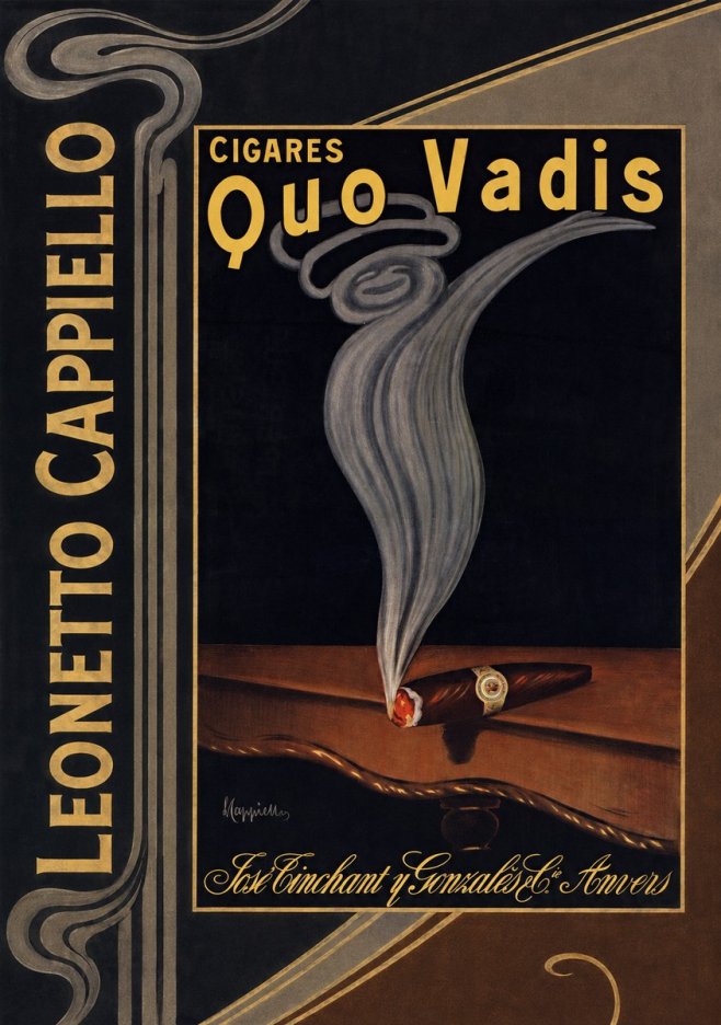 Leonetto Cappiello Quo Vadis No3 - Poszter