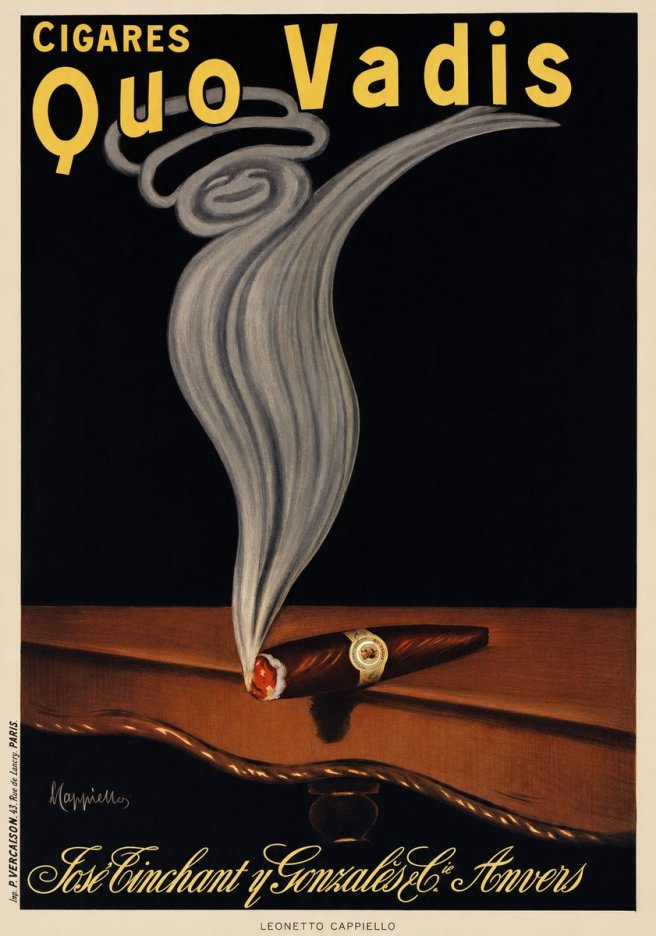 Leonetto Cappiello Quo Vadis No6 - Poszter