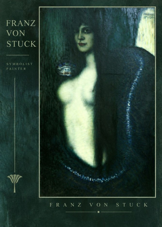 Franz von Stuck Die Sünde No5 - Poszter