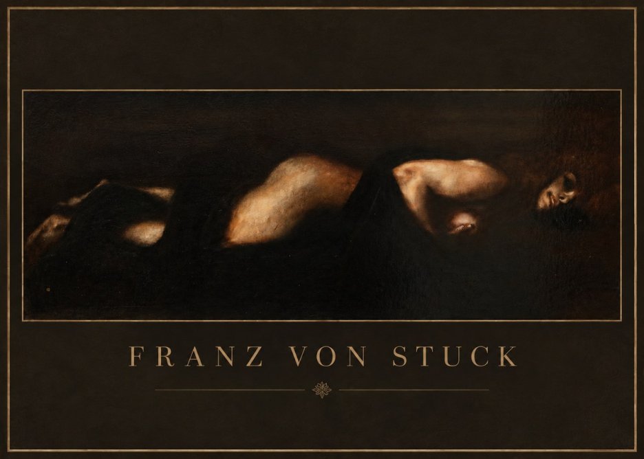 Franz von Stuck Der Schlaf No3 - Poszter