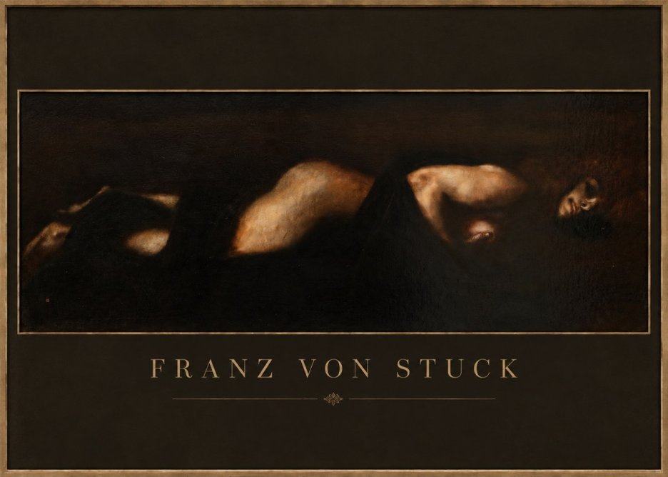Franz von Stuck Der Schlaf No4 - Poszter