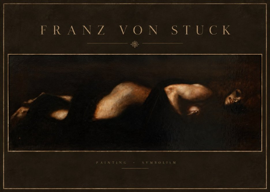 Franz von Stuck Der Schlaf No5 - Poszter