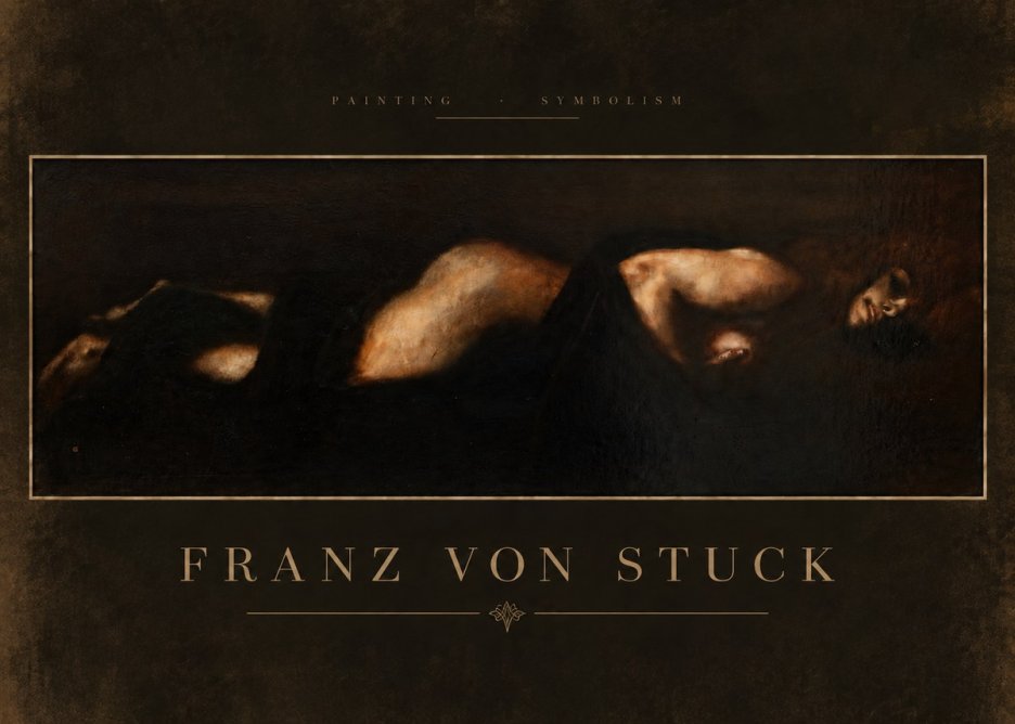 Franz von Stuck Der Schlaf No6 - Poszter