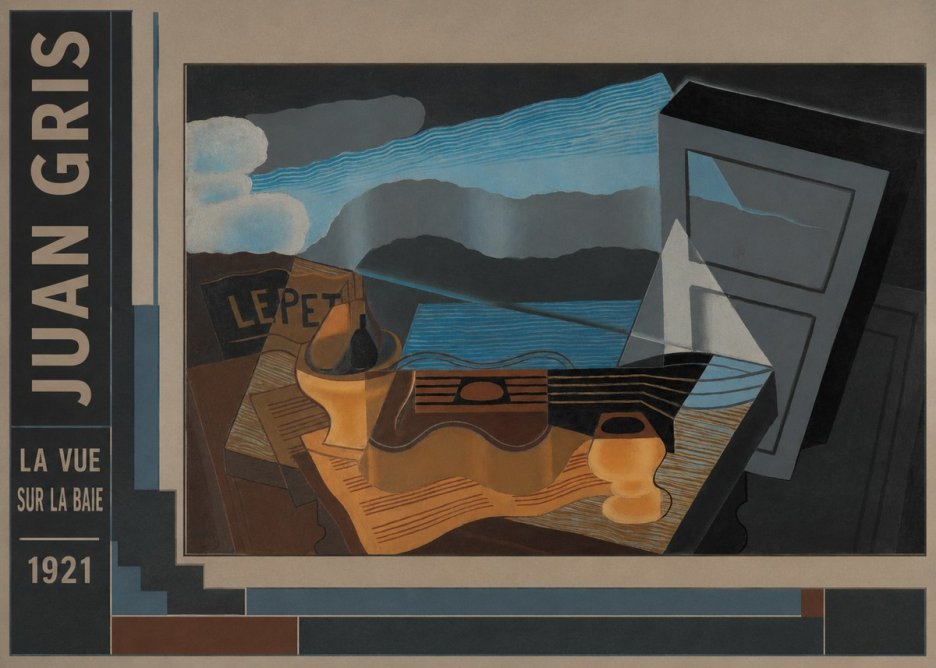Juan Gris La Vue Sur La Baie No2 - Poszter