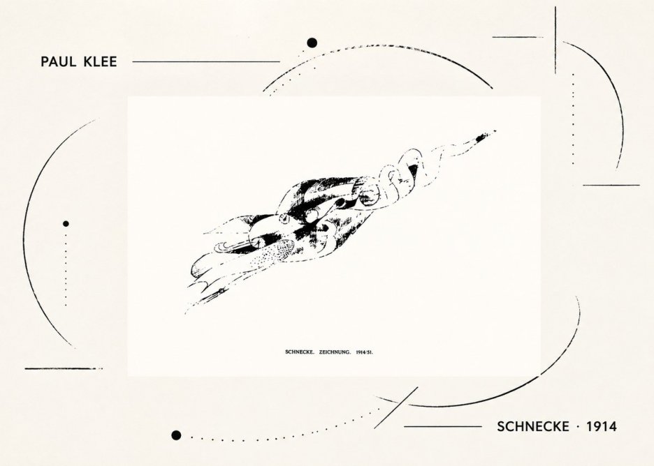 Paul Klee Schnecke No2 - Poszter