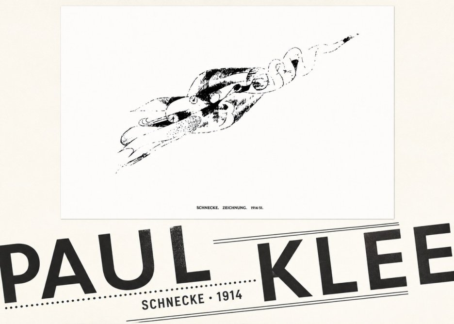 Paul Klee Schnecke No5 - Poszter
