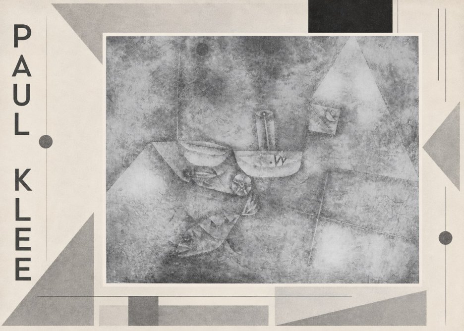 Paul Klee Boats at the Shore No2 - Poszter