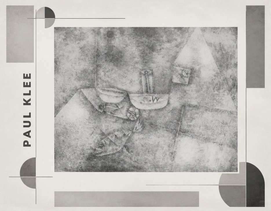 Paul Klee Boats at the Shore No4 - Poszter