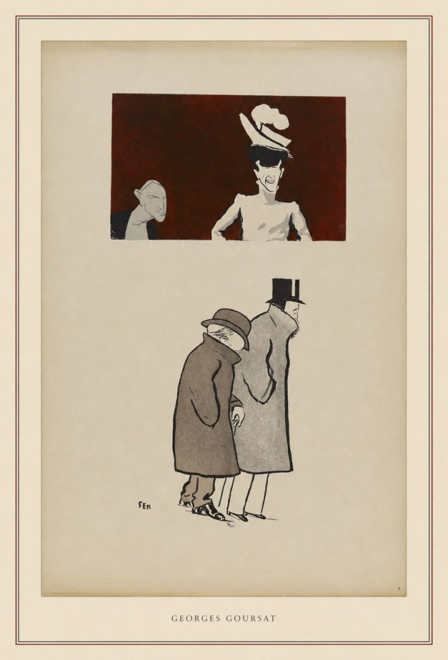 Georges Goursat Georges Goursat VI No4 - Poszter