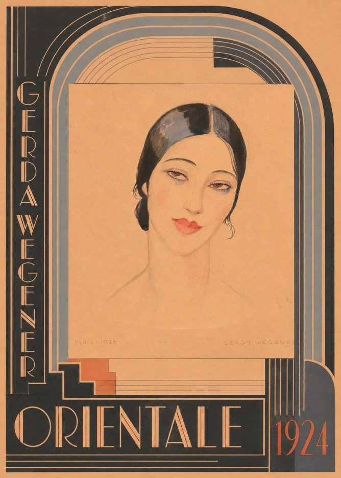 Gerda Wegener Orientale No6 - Poszter