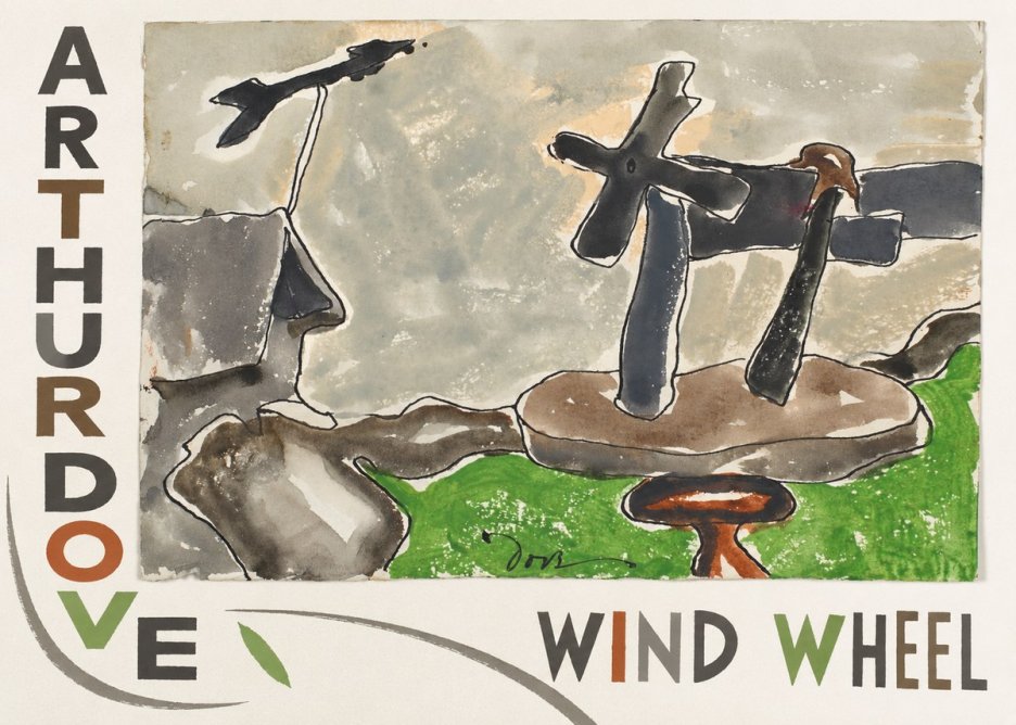 Arthur Dove Wind Wheel No3 - Poszter
