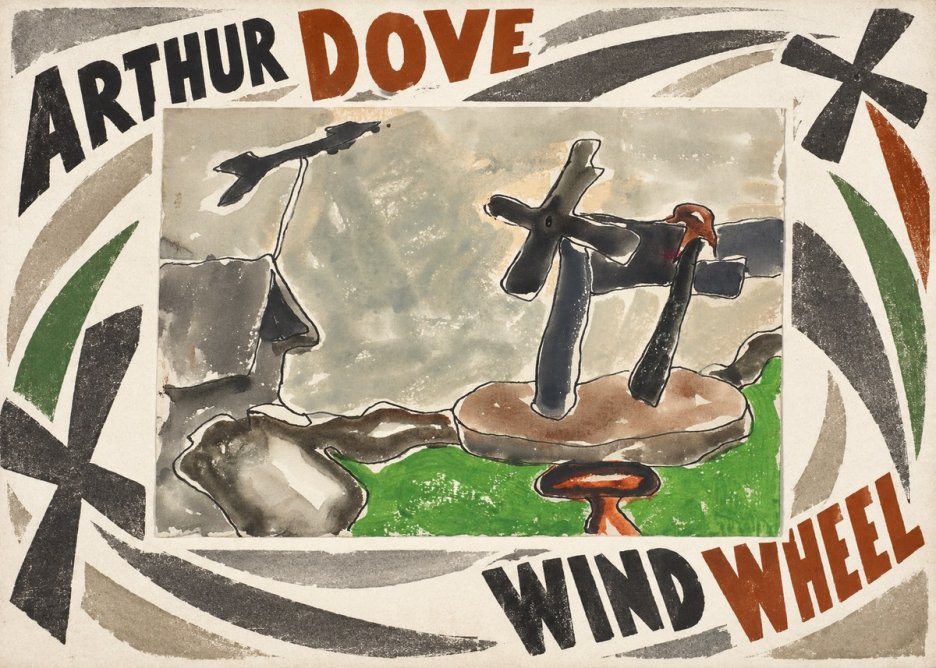 Arthur Dove Wind Wheel No6 - Poszter