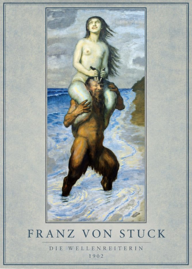 Franz von Stuck The Birth of Venus No4 - Poszter