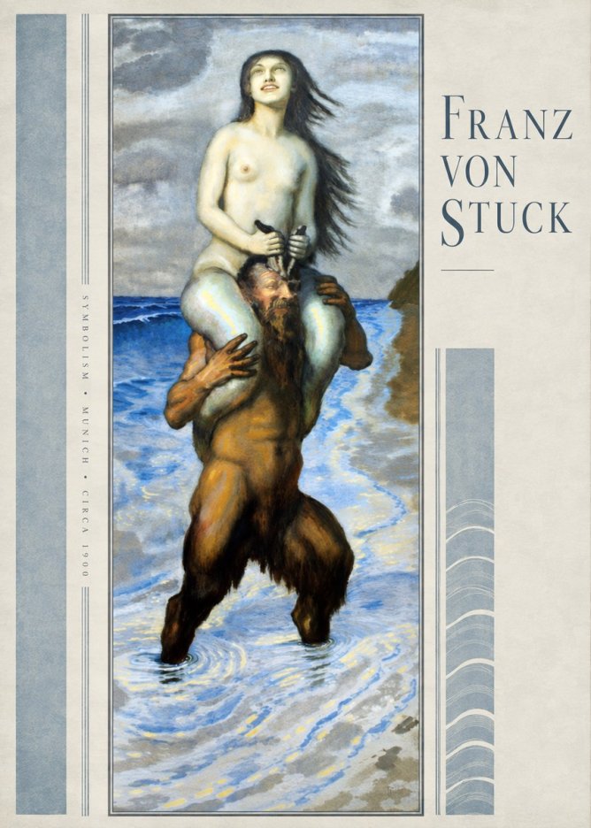 Franz von Stuck The Birth of Venus No5 - Poszter
