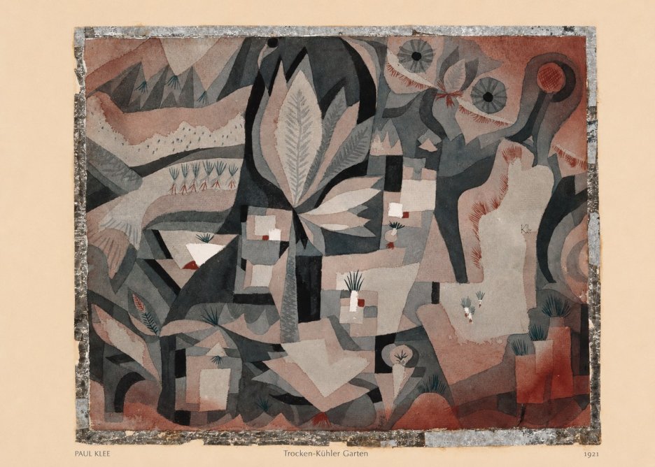 Paul Klee Trocken-kühler Garten No6 - Poszter