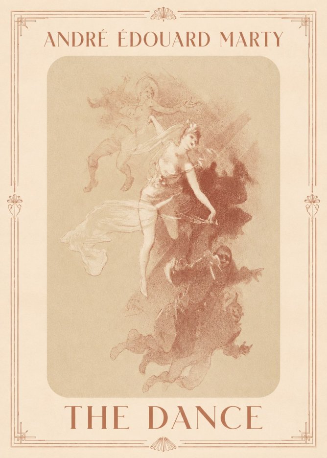 André Édouard Marty The Dance No1 - Poszter