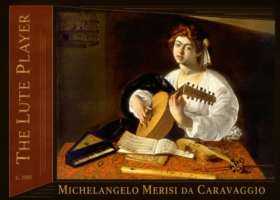 Michelangelo Merisi da Caravaggio The Lute Player No2 - Poszter