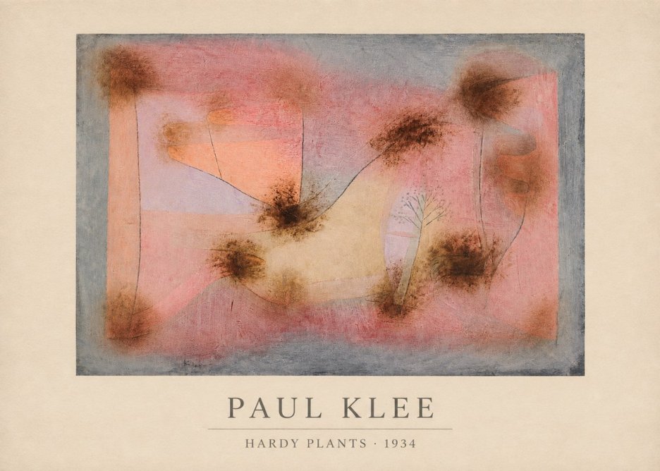 Paul Klee Hardy Plants II No4 - Poszter