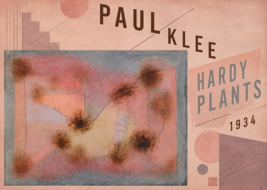 Paul Klee Hardy Plants II No5 - Poszter