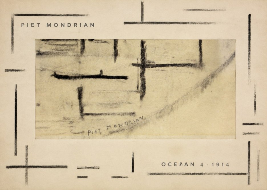 Piet Mondrian Ocean 4 No2 - Poszter