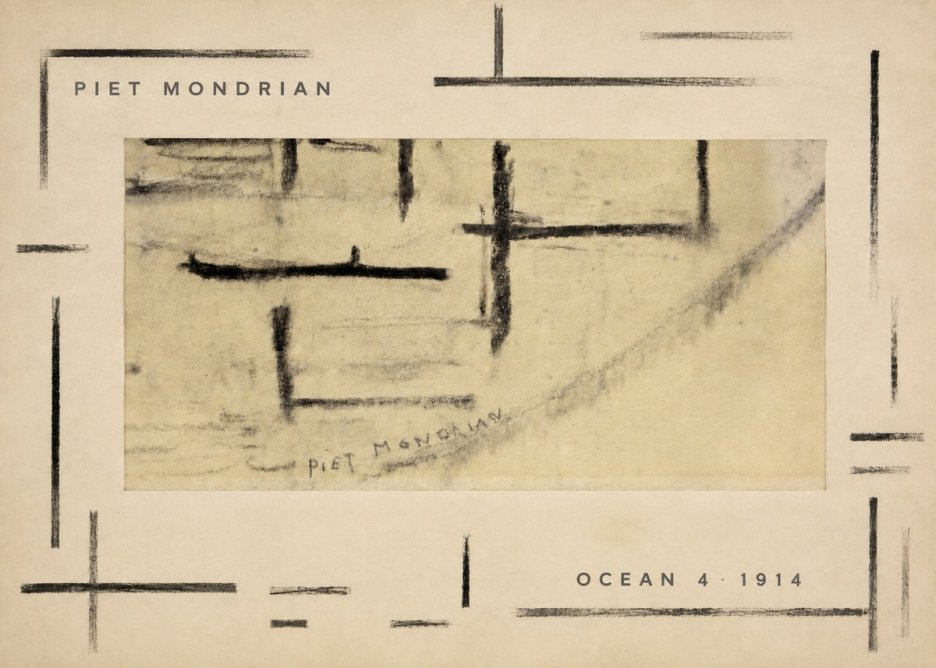 Piet Mondrian Ocean 4 No3 - Poszter