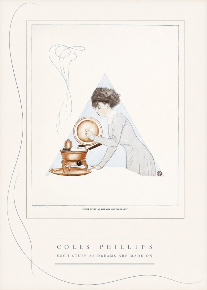 Coles Phillips Such Stuff as Dreams Are Made On No3 - Poszter