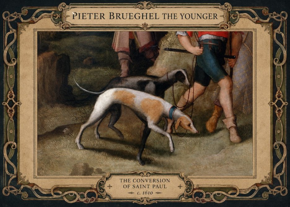 Pieter Bruegel The Conversion of Saint Paul II No3 - Poszter