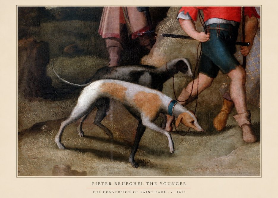 Pieter Bruegel The Conversion of Saint Paul II No4 - Poszter