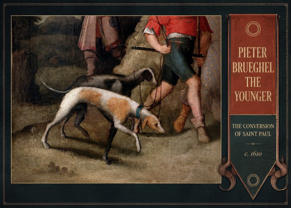 Pieter Bruegel The Conversion of Saint Paul II No6 - Poszter