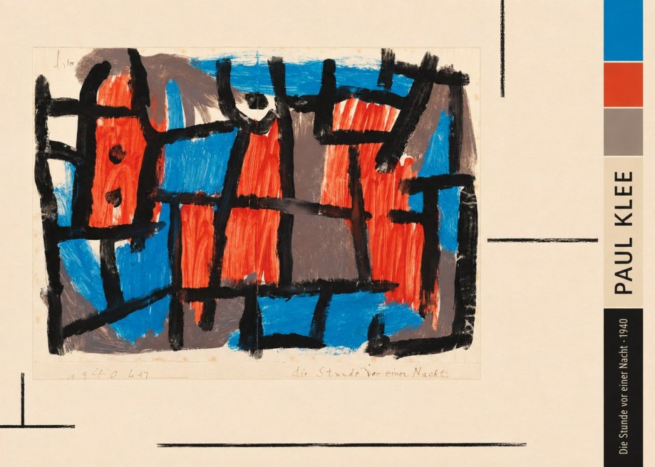 Paul Klee Die Stunde Vor Einer Nacht No3 - Poszter