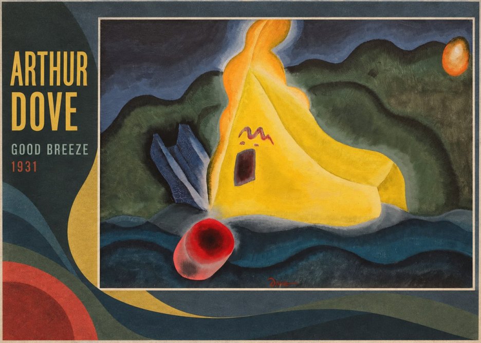 Arthur Dove Good Breeze No2 - Poszter
