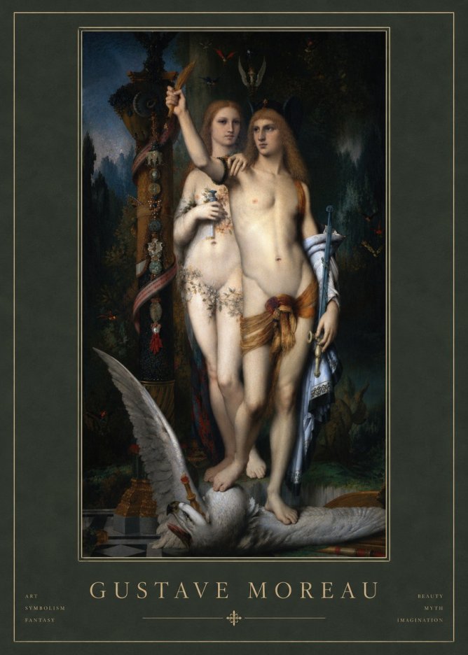 Gustave Moreau The Chimeras No3 - Poszter