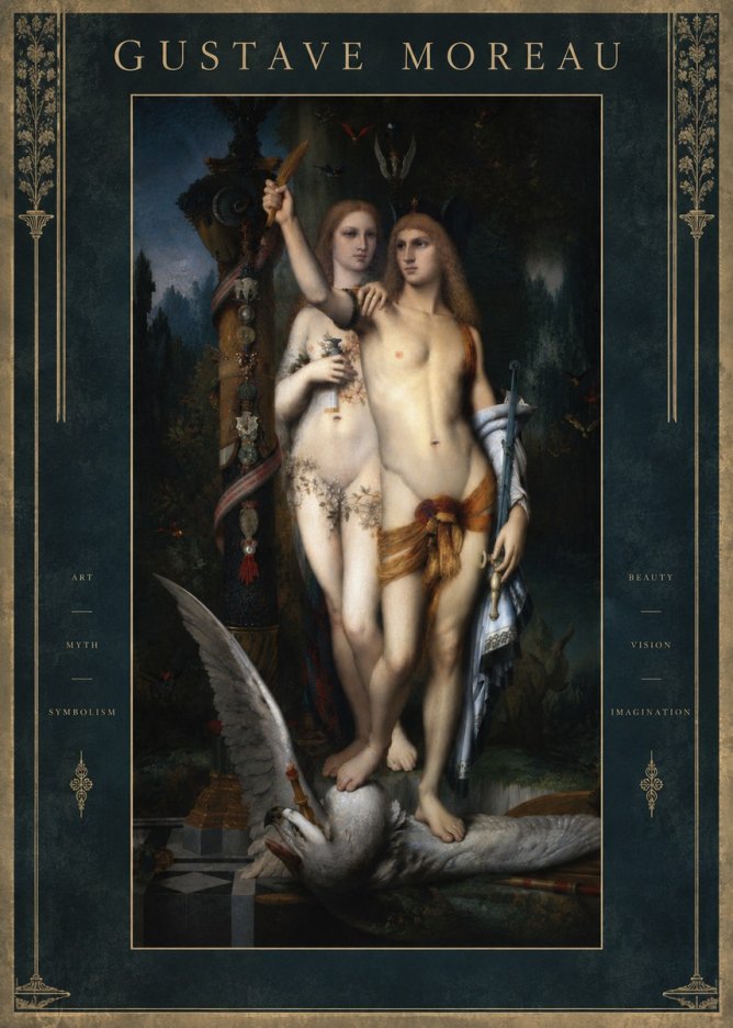Gustave Moreau The Chimeras No5 - Poszter