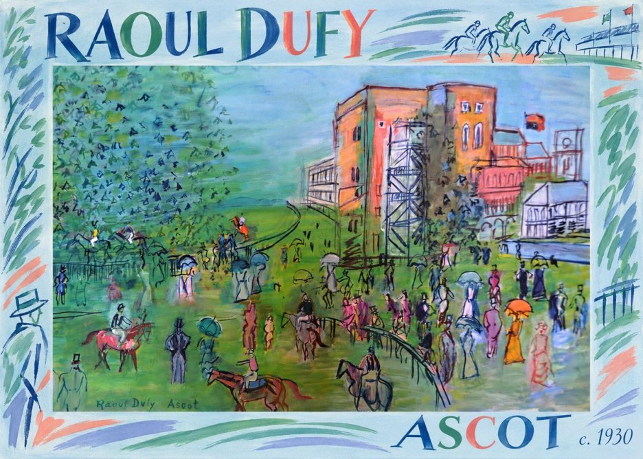 Raoul Dufy Ascot C. 1930 II No1 - Poszter