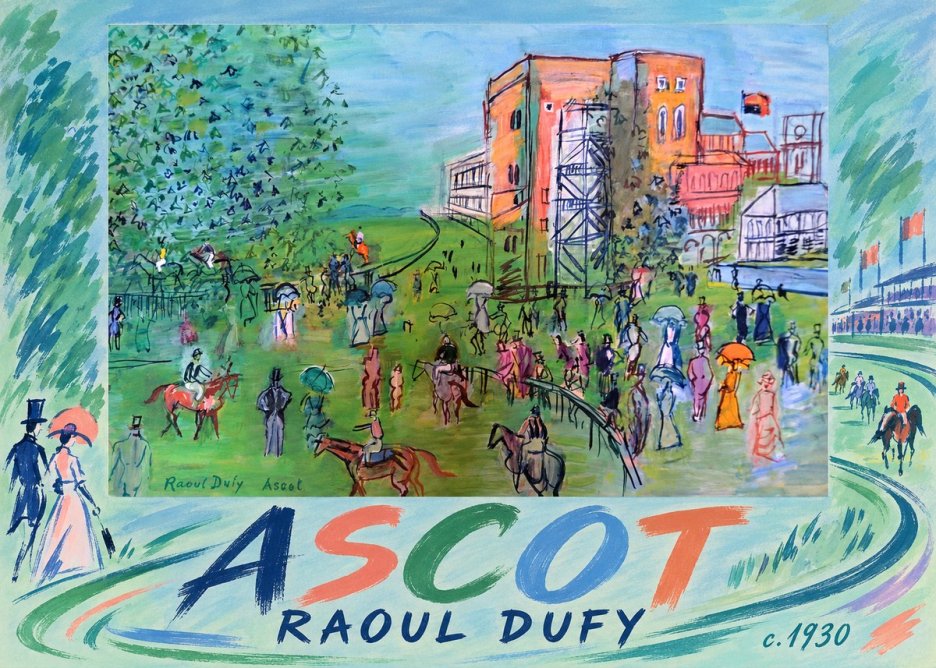 Raoul Dufy Ascot C. 1930 II No3 - Poszter